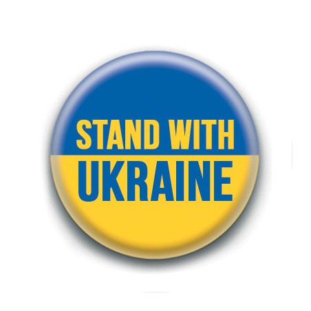 Badge : Stand with Ukraine