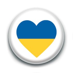 Badge : Coeur Ukraine