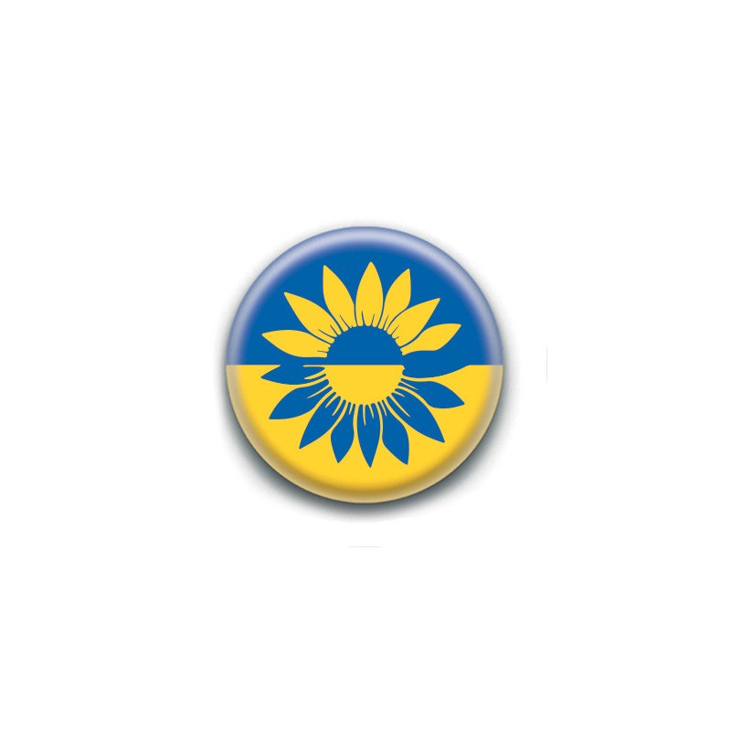 Badge : Ukraine tournesol