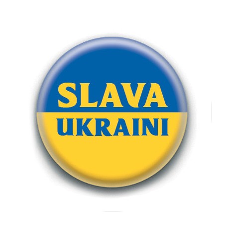 Badge : Slava Ukraini
