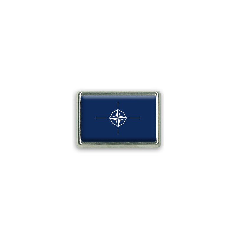 Pins rectangle : Drapeau OTAN