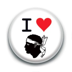 Badge : I love tête de Maure