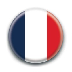 Badge : Drapeau France