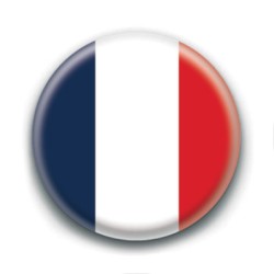 Badge : Drapeau France