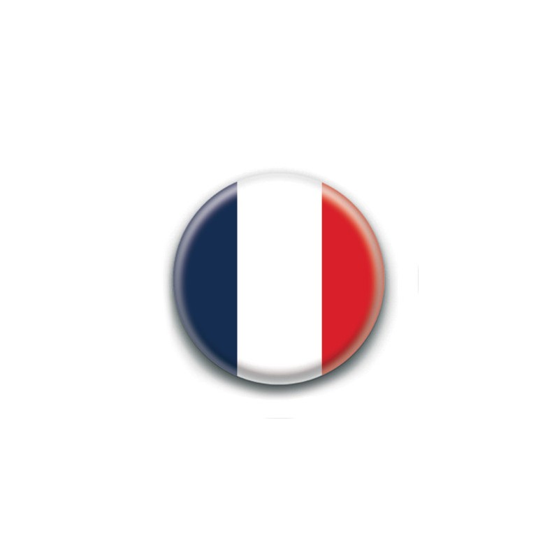 Badge : Drapeau France
