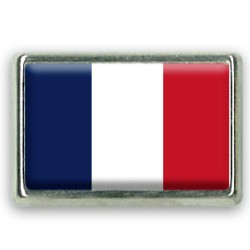 Pins rectangle : Drapeau France
