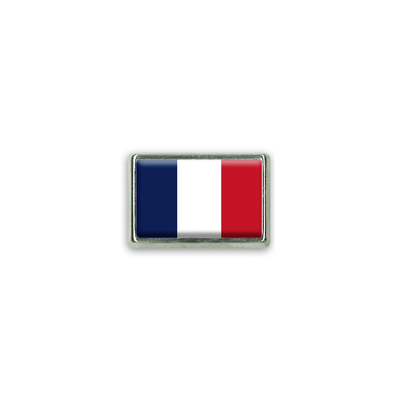 Pins rectangle : Drapeau France