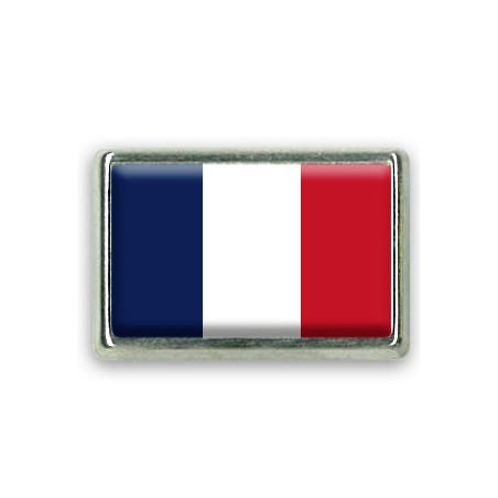 Pins rectangle : Drapeau France