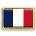 Pins rectangle : Drapeau France