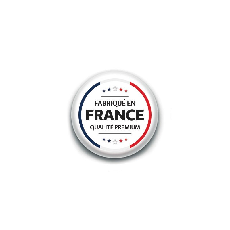 Badge : Fabriqué en France