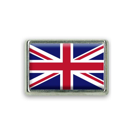Pins rectangle : Drapeau Royaume-Uni