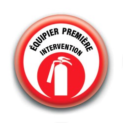 Badge : Équipier première intervention