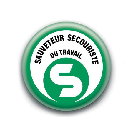Badge : Sauveteur secouriste du travail