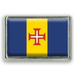 Pins rectangle : Drapeau Île de Madère