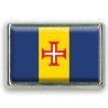Pins rectangle : Drapeau Île de Madère