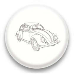 Badge Voiture Coccinelle