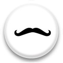 Badge Longue Moustache
