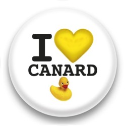 Badge I Love Canard