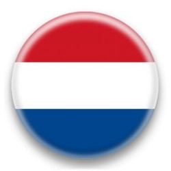 Badge drapeau Pays Bas