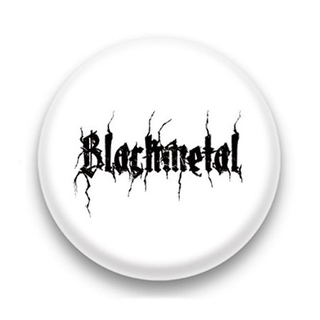 Badge Black metal