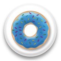 Badge Donuts bleu