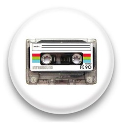 Badge Cassette Audio 