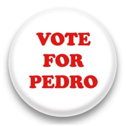 Badge Vote for Pedro