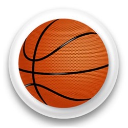 Badge ballon de basket