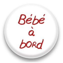 Badge bébé à bord