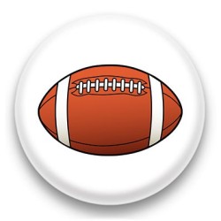 Badge Ballon de rugby