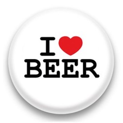 Badge I Love Beer