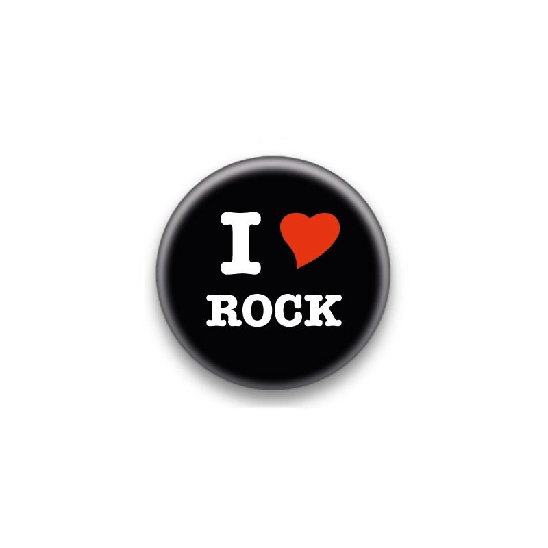 Badge I Love Rock
