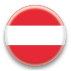 Badge Drapeau Autriche