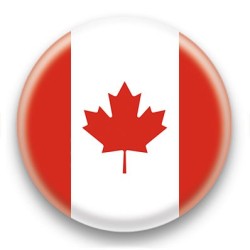 Badge Drapeau Canada