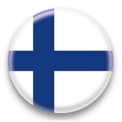 Badge Drapeau Finlande