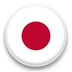Badge : Drapeau Japon