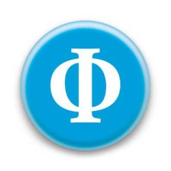 Badge Lettre grecque PH