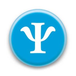 Badge Lettre grecque PS