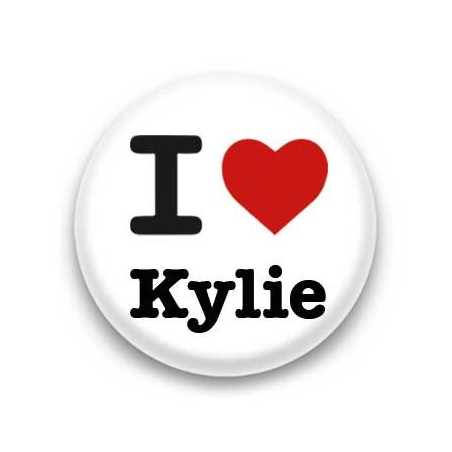 Badge : I love Kylie