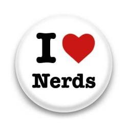Badge I Love Nerds