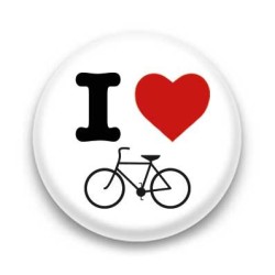 Badge I Love vélo