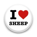 Badge I Love sheep
