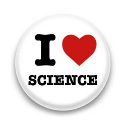 Badge I Love science