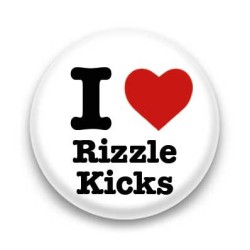 Badge I Love rizzle kicks