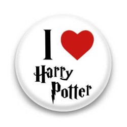 Badge I Love Harry Potter
