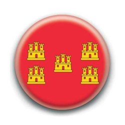 Badge drapeau Poitou Charentes