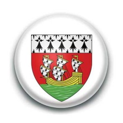 Badge drapeau Ecusson de Nantes