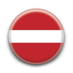 Badge drapeau Lettonie