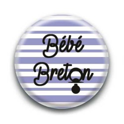 Badge bébé breton garçon