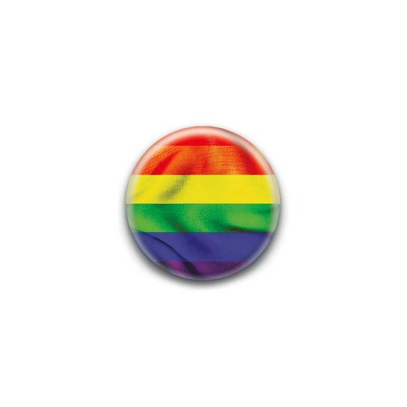 Badge : Drapeau LGBTQIA+